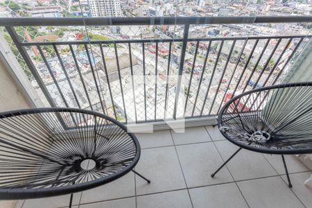 Varanda - Sala de apartamento à venda com 2 quartos, 65m² em Centro, Diadema