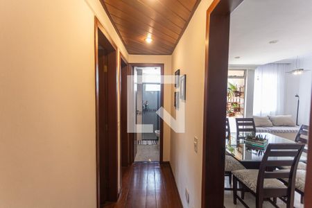 Corredor de apartamento à venda com 4 quartos, 188m² em Sagrada Família, Belo Horizonte