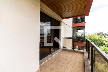 Varanda da Sala de apartamento para alugar com 3 quartos, 161m² em Vila Brasilio Machado, São Paulo