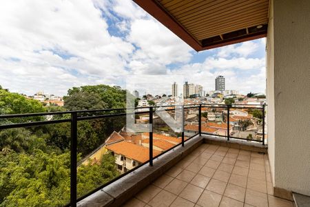 Varanda da Sala de apartamento para alugar com 3 quartos, 161m² em Vila Brasilio Machado, São Paulo