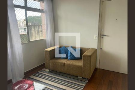 Sala de apartamento para alugar com 3 quartos, 90m² em Sion, Belo Horizonte