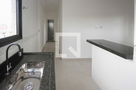 Cozinha de apartamento para alugar com 2 quartos, 42m² em Jardim Independência (são Paulo), São Paulo