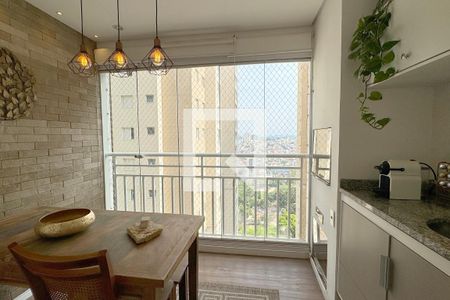 Varanda gourmet de apartamento para alugar com 3 quartos, 85m² em Jardim Tupanci, Barueri