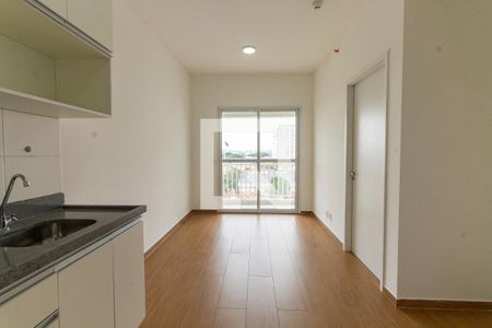 Sala/ Cozinha de apartamento para alugar com 1 quarto, 32m² em Vila Marieta, São Paulo