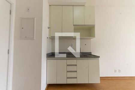 Sala/ Cozinha de apartamento para alugar com 1 quarto, 32m² em Vila Marieta, São Paulo