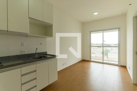 Sala/ Cozinha de apartamento para alugar com 1 quarto, 32m² em Vila Marieta, São Paulo