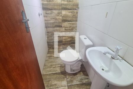 Banheiro de kitnet/studio para alugar com 1 quarto, 41m² em Vila Bela, São Paulo