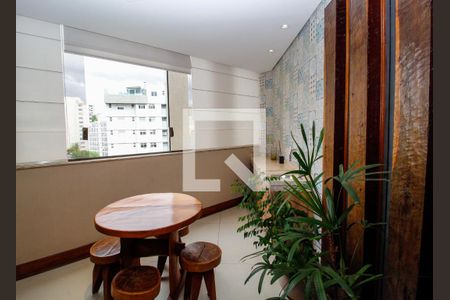 Sala de Jantar de apartamento à venda com 4 quartos, 260m² em Gutierrez, Belo Horizonte