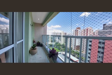 Varanda  de apartamento para alugar com 3 quartos, 106m² em Vila Guiomar, Santo André