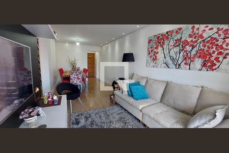 Sala de apartamento para alugar com 3 quartos, 106m² em Vila Guiomar, Santo André