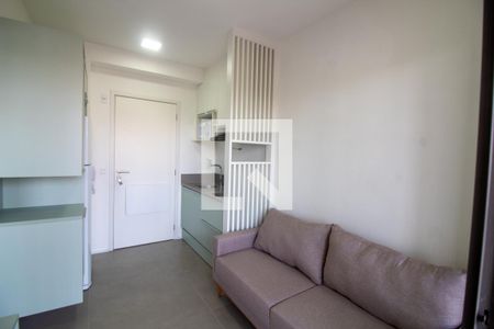 Sala de kitnet/studio para alugar com 1 quarto, 28m² em Chácara Santo Antônio (zona Sul), São Paulo