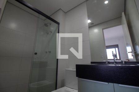 Banheiro da Suíte de kitnet/studio para alugar com 1 quarto, 28m² em Chácara Santo Antônio (zona Sul), São Paulo