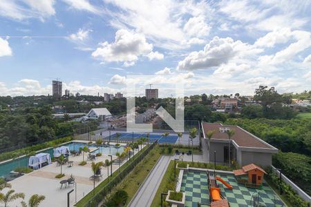 Vista da varanda de apartamento à venda com 3 quartos, 96m² em Nova Campinas, Campinas
