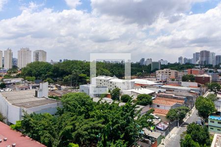 Sala - Vista de apartamento à venda com 3 quartos, 71m² em Santo Amaro, São Paulo