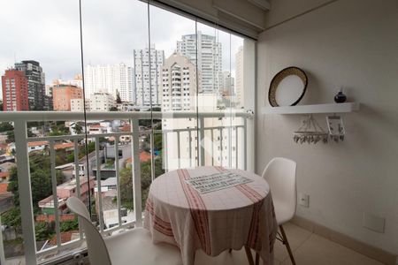 Varanda - Studio de kitnet/studio para alugar com 1 quarto, 25m² em Alto de Pinheiros, São Paulo