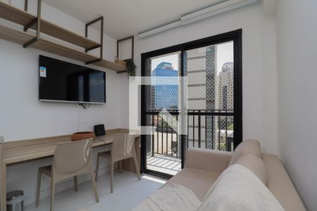 Sala de apartamento para alugar com 1 quarto, 35m² em Pinheiros, São Paulo