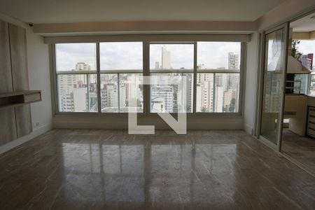 Sala de TV de apartamento à venda com 6 quartos, 532m² em Pinheiros, São Paulo