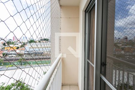 Varanda da Sala de apartamento para alugar com 2 quartos, 50m² em Vila Guilhermina, São Paulo