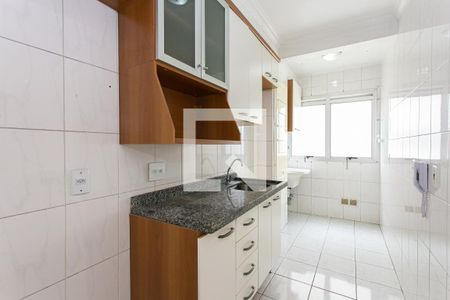 Cozinha de apartamento para alugar com 2 quartos, 50m² em Vila Guilhermina, São Paulo