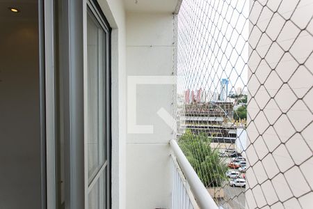 Varanda da Sala de apartamento para alugar com 2 quartos, 50m² em Vila Guilhermina, São Paulo