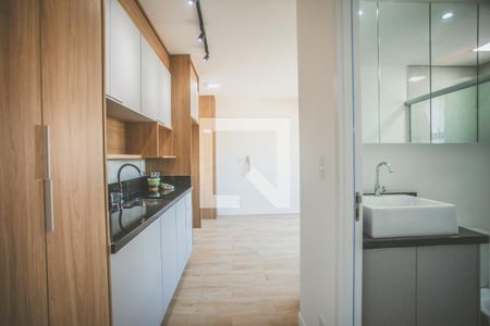 Sala / Cozinha de apartamento para alugar com 1 quarto, 35m² em Vila da Saúde, São Paulo