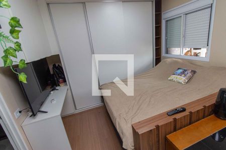 Sala e quarto de apartamento para alugar com 1 quarto, 35m² em Cambuci, São Paulo