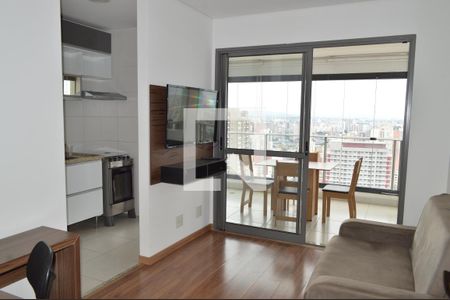 Sala de apartamento para alugar com 1 quarto, 39m² em Liberdade, São Paulo