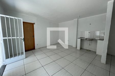 Sala/Cozinha de casa para alugar com 1 quarto, 40m² em Jardim Olavo Bilac, Duque de Caxias