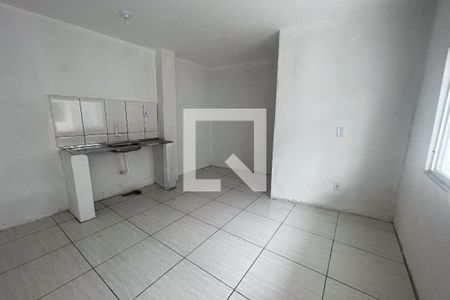 Sala/Cozinha de casa para alugar com 1 quarto, 40m² em Jardim Olavo Bilac, Duque de Caxias