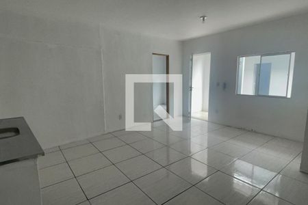 Sala/Cozinha de casa para alugar com 1 quarto, 40m² em Jardim Olavo Bilac, Duque de Caxias