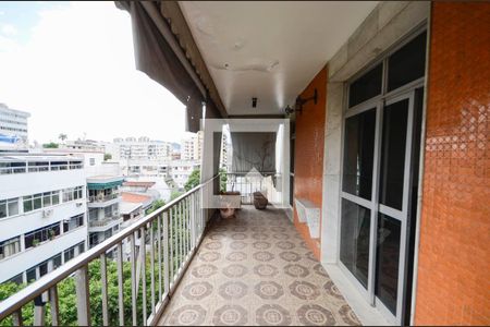 Varanda da Sala de apartamento à venda com 3 quartos, 133m² em Maracanã, Rio de Janeiro