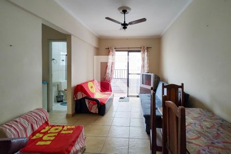 Sala de apartamento para alugar com 1 quarto, 41m² em Vila Tupi, Praia Grande