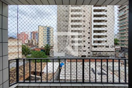 Sacada de apartamento para alugar com 1 quarto, 41m² em Vila Tupi, Praia Grande