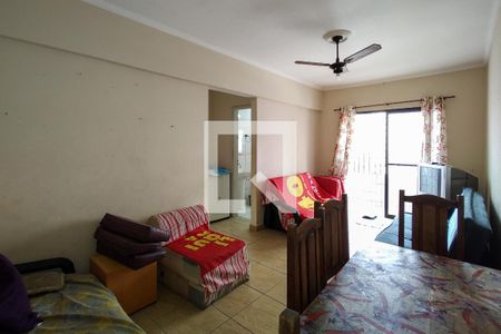 Sala de apartamento para alugar com 1 quarto, 41m² em Vila Tupi, Praia Grande