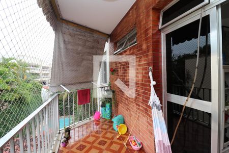 Varanda da Sala de apartamento para alugar com 2 quartos, 68m² em Jardim Guanabara, Rio de Janeiro