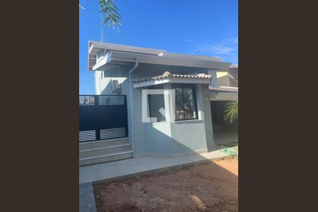 Fachada de casa de condomínio à venda com 3 quartos, 303m² em Chácara Morada Mediterrânea, Jundiaí