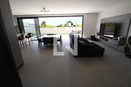 Sala de casa de condomínio à venda com 4 quartos, 265m² em Residencial Parque dos Alecrins, Campinas