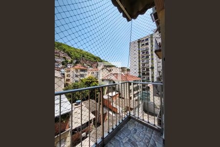 Varanda da Sala de apartamento à venda com 1 quarto, 62m² em Vila Isabel, Rio de Janeiro