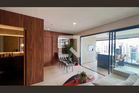 Sala de apartamento para alugar com 2 quartos, 118m² em Cerqueira César, São Paulo