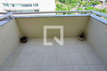 sala - varanda de apartamento à venda com 3 quartos, 74m² em Camorim, Rio de Janeiro