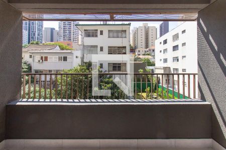 Varanda de kitnet/studio para alugar com 1 quarto, 27m² em Perdizes, São Paulo