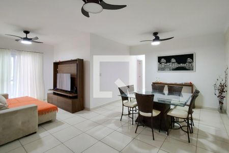 Sala de apartamento para alugar com 3 quartos, 181m² em Tupi, Praia Grande