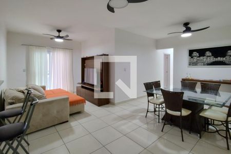 Sala de apartamento para alugar com 3 quartos, 181m² em Tupi, Praia Grande