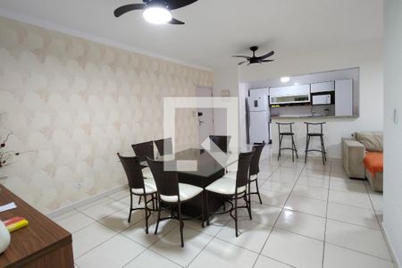 Sala de apartamento para alugar com 3 quartos, 181m² em Tupi, Praia Grande