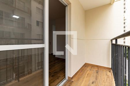 Varanda da Sala de apartamento para alugar com 1 quarto, 41m² em Vila Santo Estefano, São Paulo