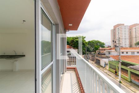 Varanda de kitnet/studio para alugar com 1 quarto, 27m² em Quinta da Paineira, São Paulo