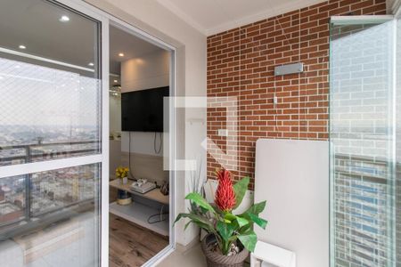 Varanda Gourmet de apartamento à venda com 2 quartos, 59m² em Picanço, Guarulhos