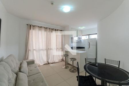 Sala de apartamento para alugar com 1 quarto, 49m² em Bela Vista, São Paulo