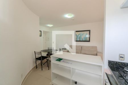 Cozinha de apartamento para alugar com 1 quarto, 49m² em Bela Vista, São Paulo