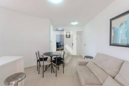 Sala de apartamento para alugar com 1 quarto, 49m² em Bela Vista, São Paulo